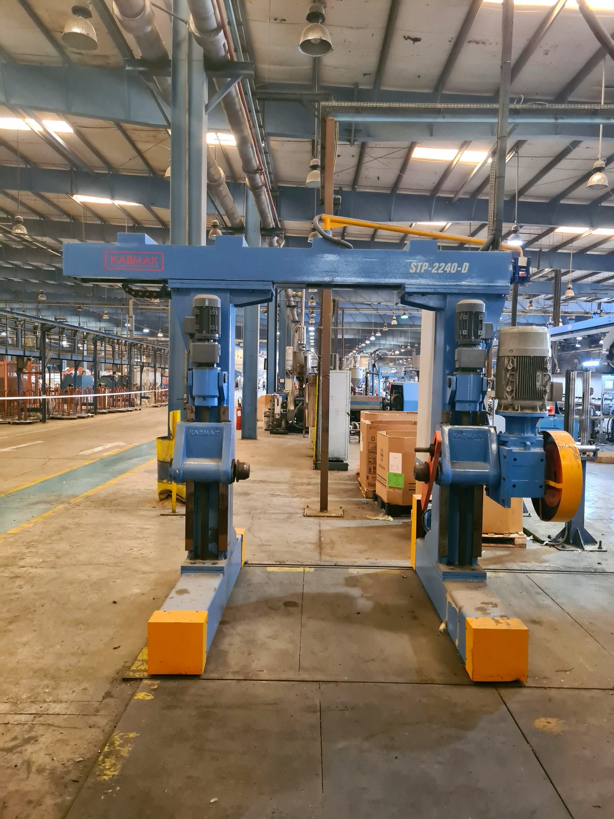 Kabmak stranding machine frame