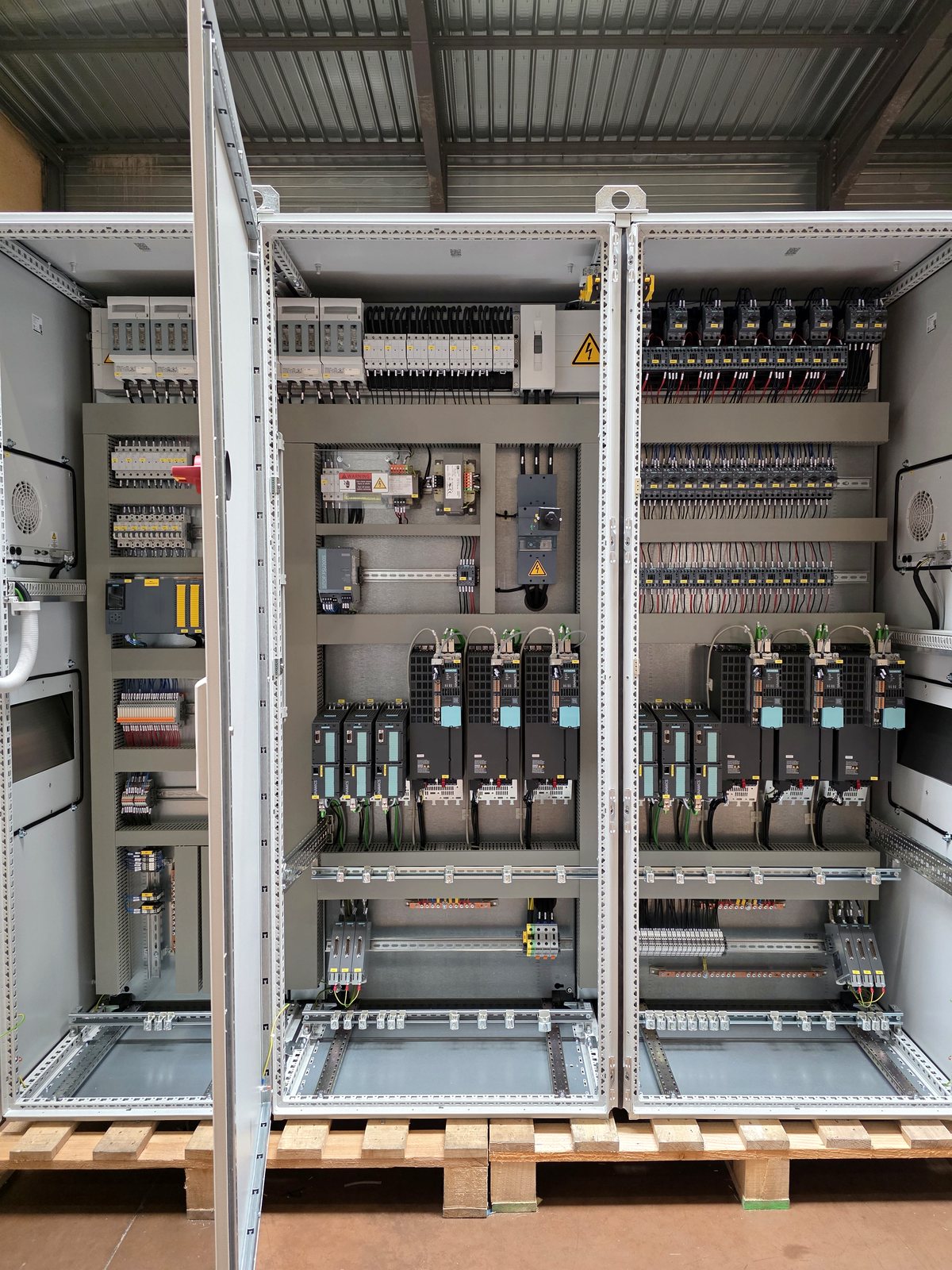 Eurodraw Wire Equipment — 6 take-ups, Siemens SINAMICS drives