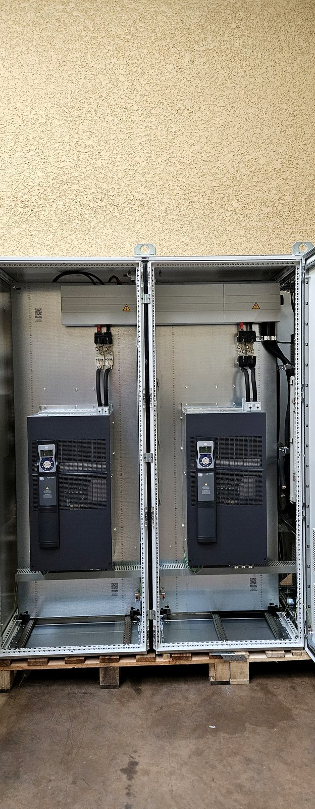 Stepco Riyadh — ABB ACS800 drive cabinets