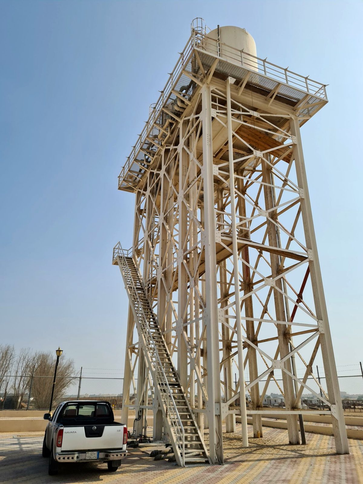 Elevated water storage tower — HIDA KSA